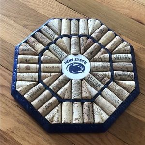 Penn State Wine Cork Decoration